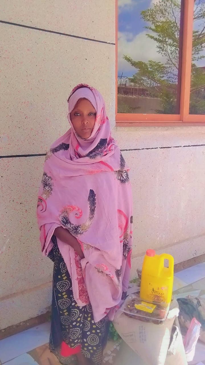 Single mother receiving support